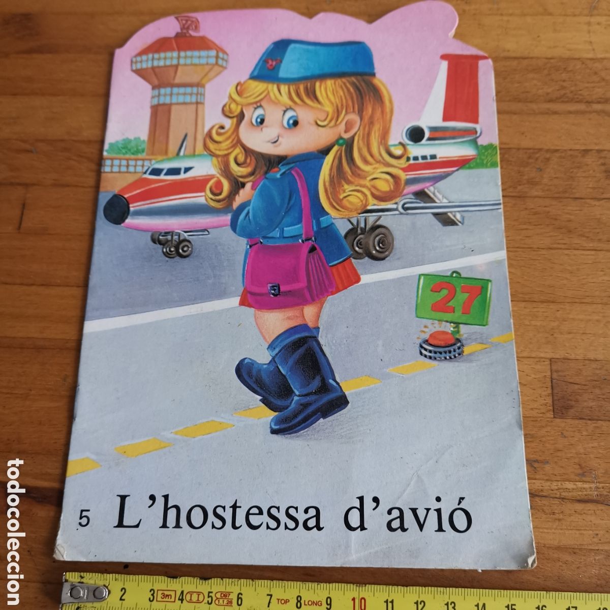 Libros de segunda mano: Libro cuento infantil, Lhostessa davi&oacute; de 1986 - Foto 2