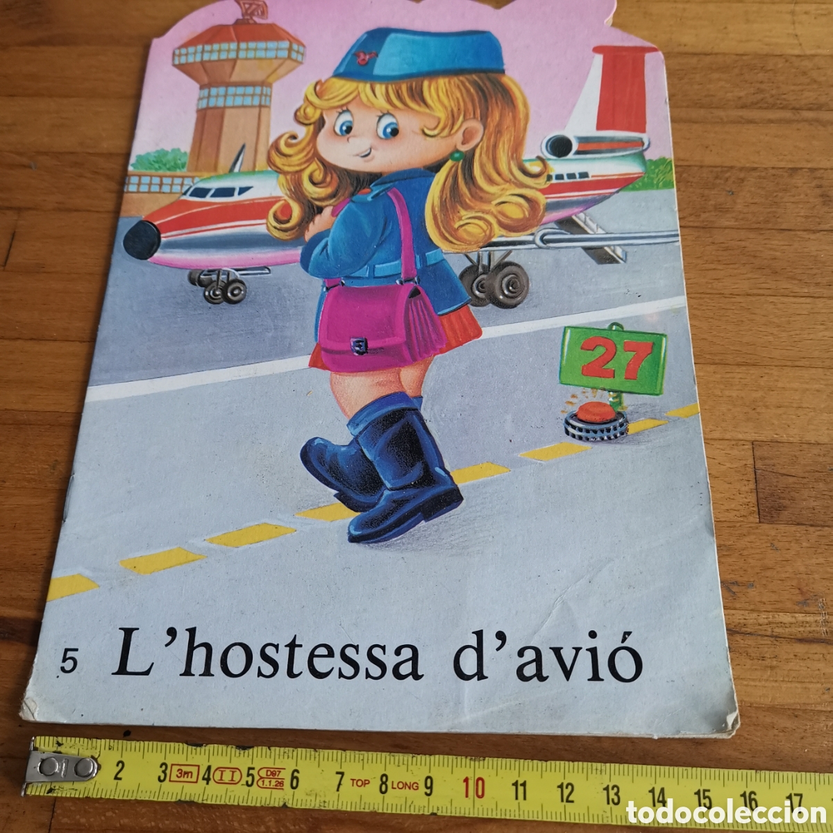 Libros de segunda mano: Libro cuento infantil, Lhostessa davi&oacute; de 1986 - Foto 3