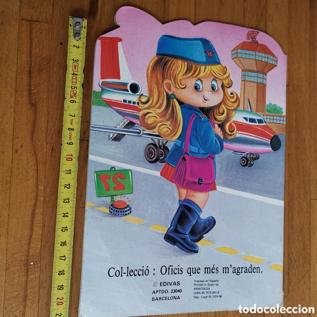 Libros de segunda mano: Libro cuento infantil, Lhostessa davi&oacute; de 1986 - Foto 7