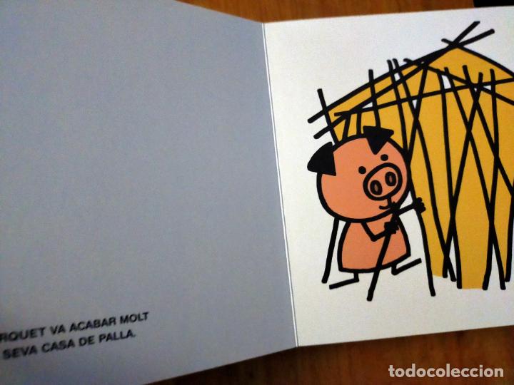 Libros de segunda mano: ELS TRES PORQUETS- CATALA - Foto 4