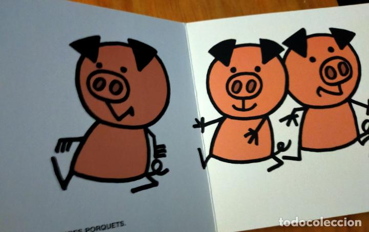 Libros de segunda mano: ELS TRES PORQUETS- CATALA - Foto 5