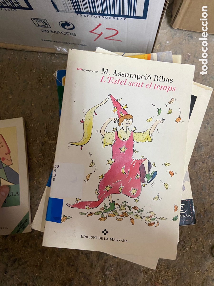 Libros de segunda mano: Caja42 M. Assumpci&oacute; Ribas LEstel sent el temps - Foto 1