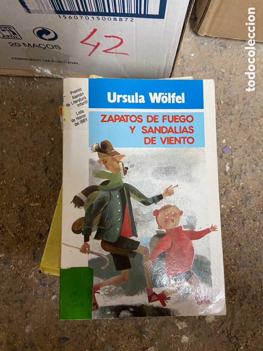 Libros de segunda mano: Caja42 Ursula W&ouml;lfel ZAPATOS DE FUEGO Y SANDALIAS DE VIENTO