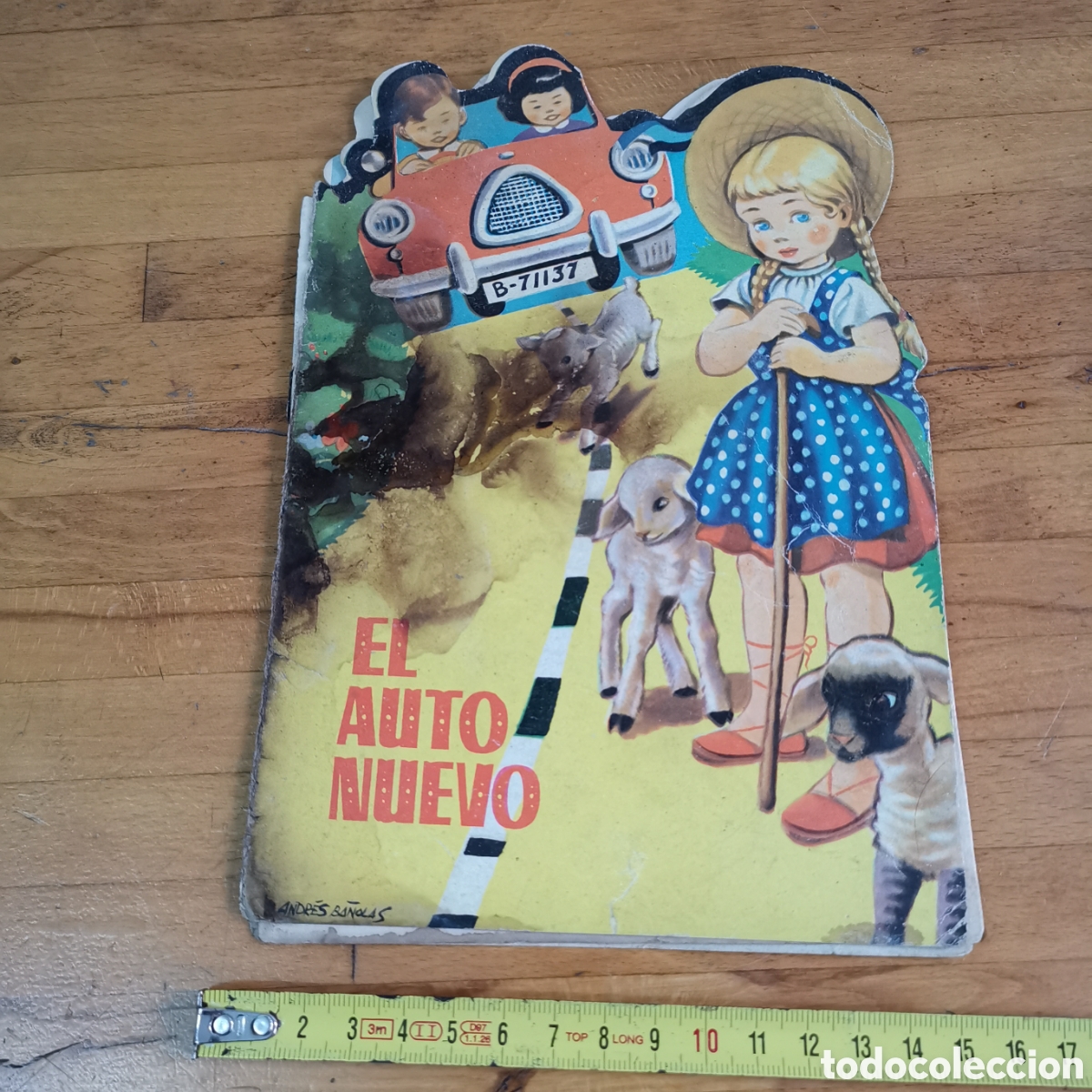 Libros de segunda mano: Libro El nuevo auto, de 1958. Andr&eacute;s Ba&ntilde;olas ed. Toray - Foto 2