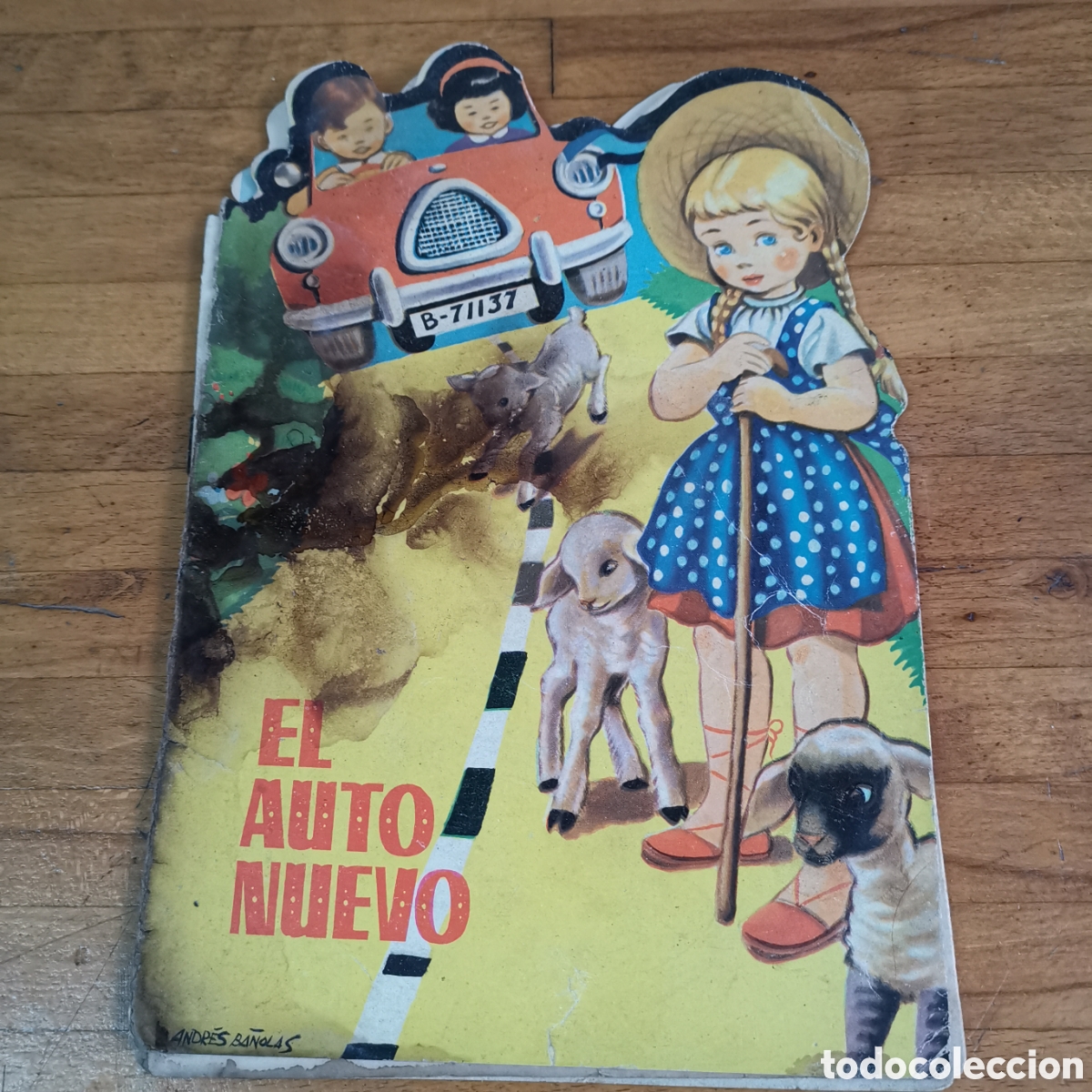 Libros de segunda mano: Libro El nuevo auto, de 1958. Andr&eacute;s Ba&ntilde;olas ed. Toray - Foto 1
