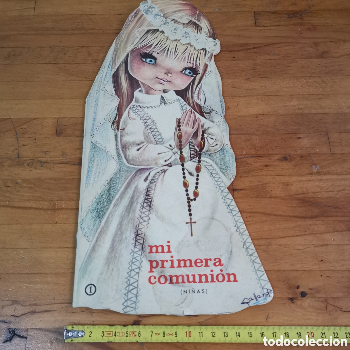 Libros de segunda mano: Libro de Mi primera comuni&oacute;n 1968, Esther Noir de In&eacute;s - Foto 2