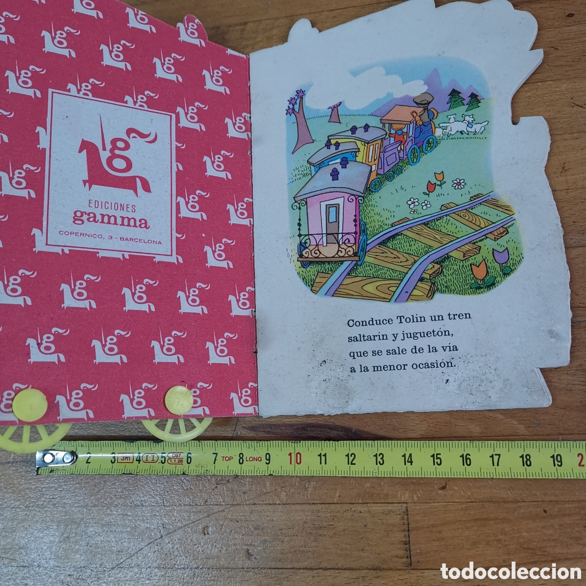 Libros de segunda mano: Cuento infantil El Tren de 1960, Ed. Gamma - Foto 4