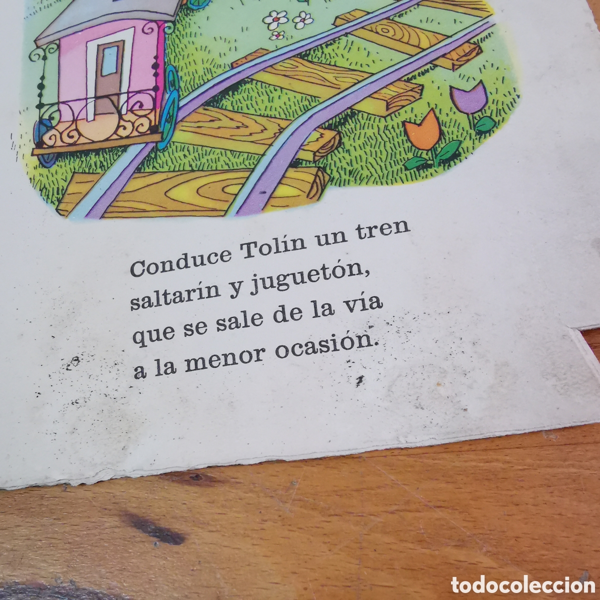 Libros de segunda mano: Cuento infantil El Tren de 1960, Ed. Gamma - Foto 5