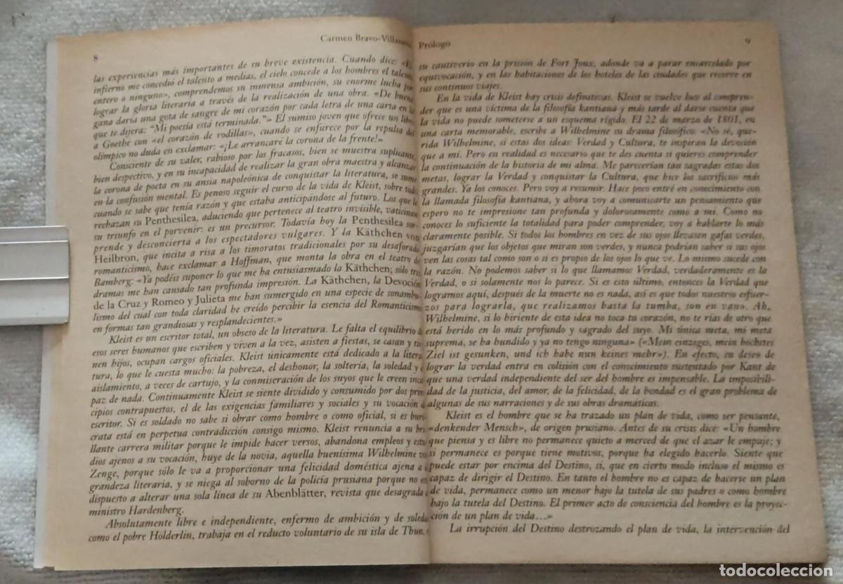 Libros de segunda mano: LA MARQUESA DE O Y OTROS CUENTOS. - Foto 4