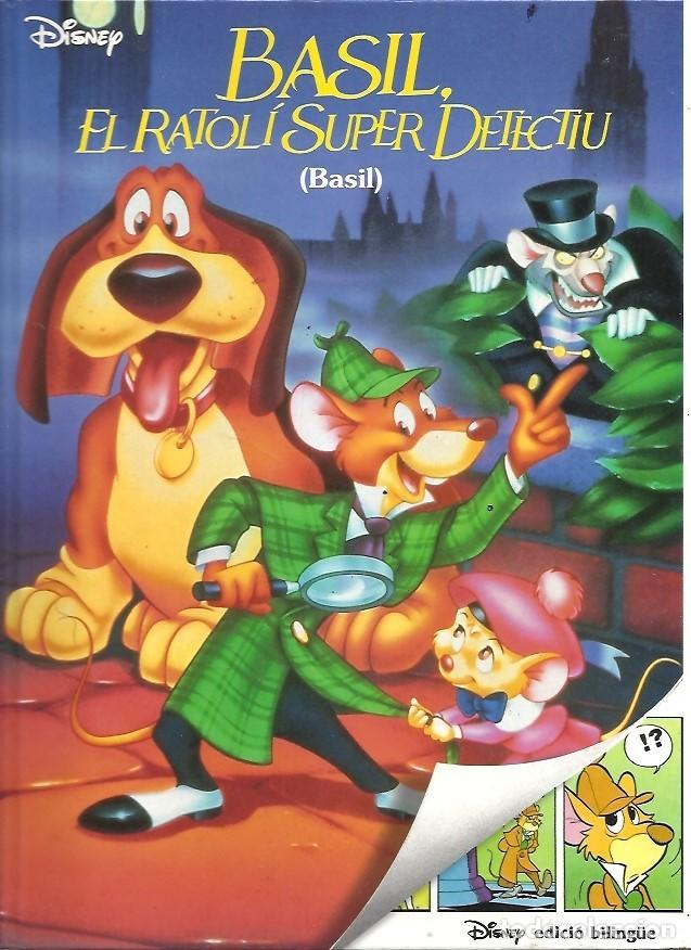 Libros de segunda mano: BASIL EL RATOLI SUPER DETECTIU DISNEY - Foto 1