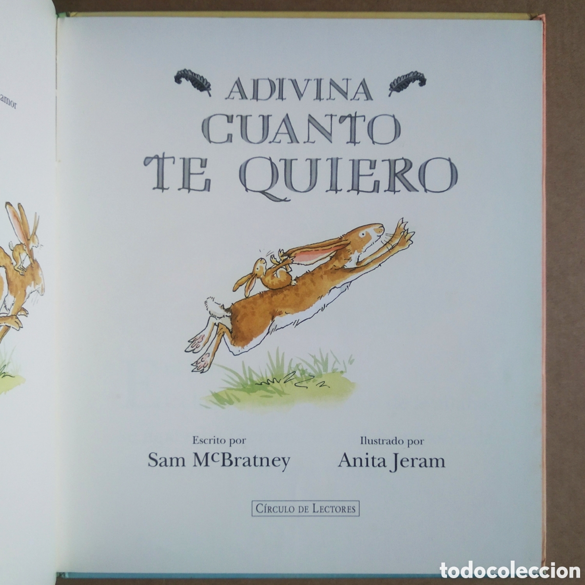 ADIVINA CUANTO TE QUIERO, SAM MCBRATNEY, Segunda mano