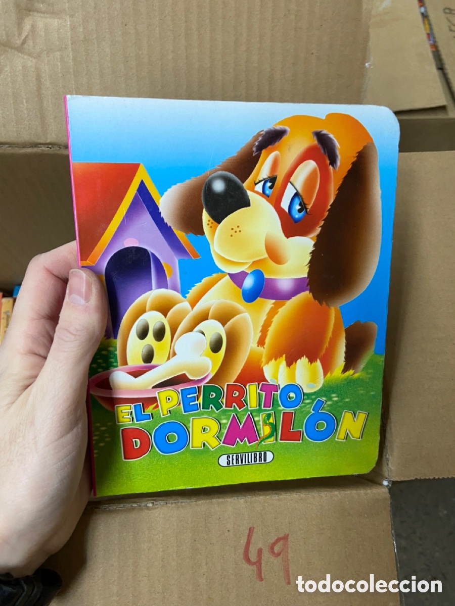 Libros de segunda mano: Caja49 el perrito dormil&oacute;n, servilibro - Foto 1