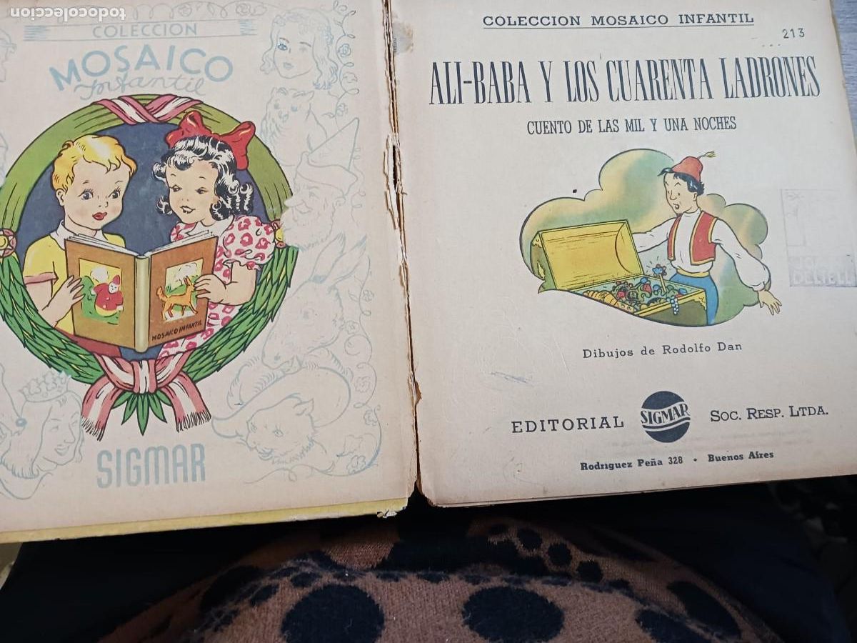 Libros de segunda mano: Ali-Bab&aacute; y los cuarenta ladrones - Foto 2