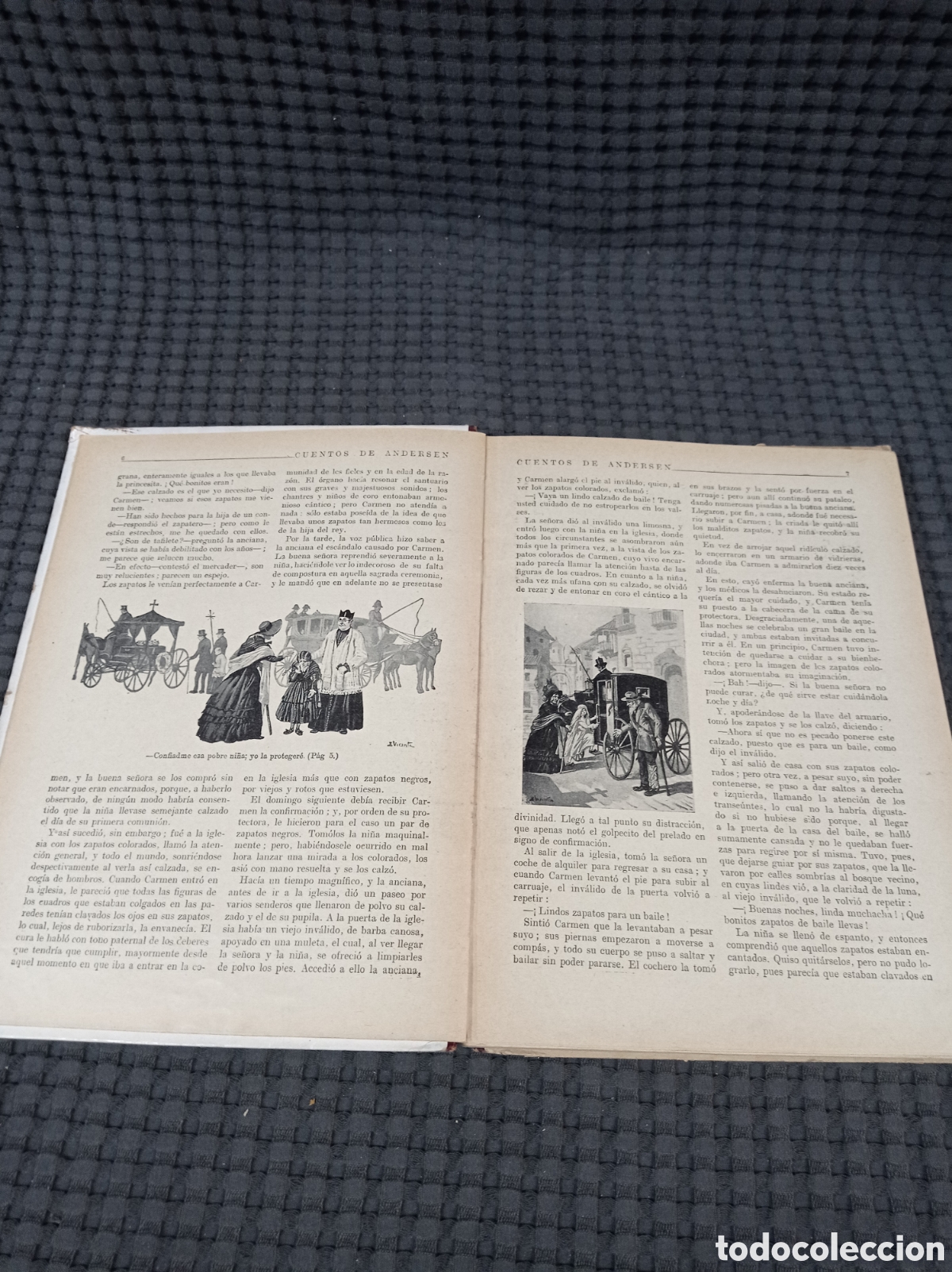 Libros de segunda mano: Cuentos de Andersen. Biblioteca para ni&ntilde;os. A&ntilde;o 1942 - Foto 7
