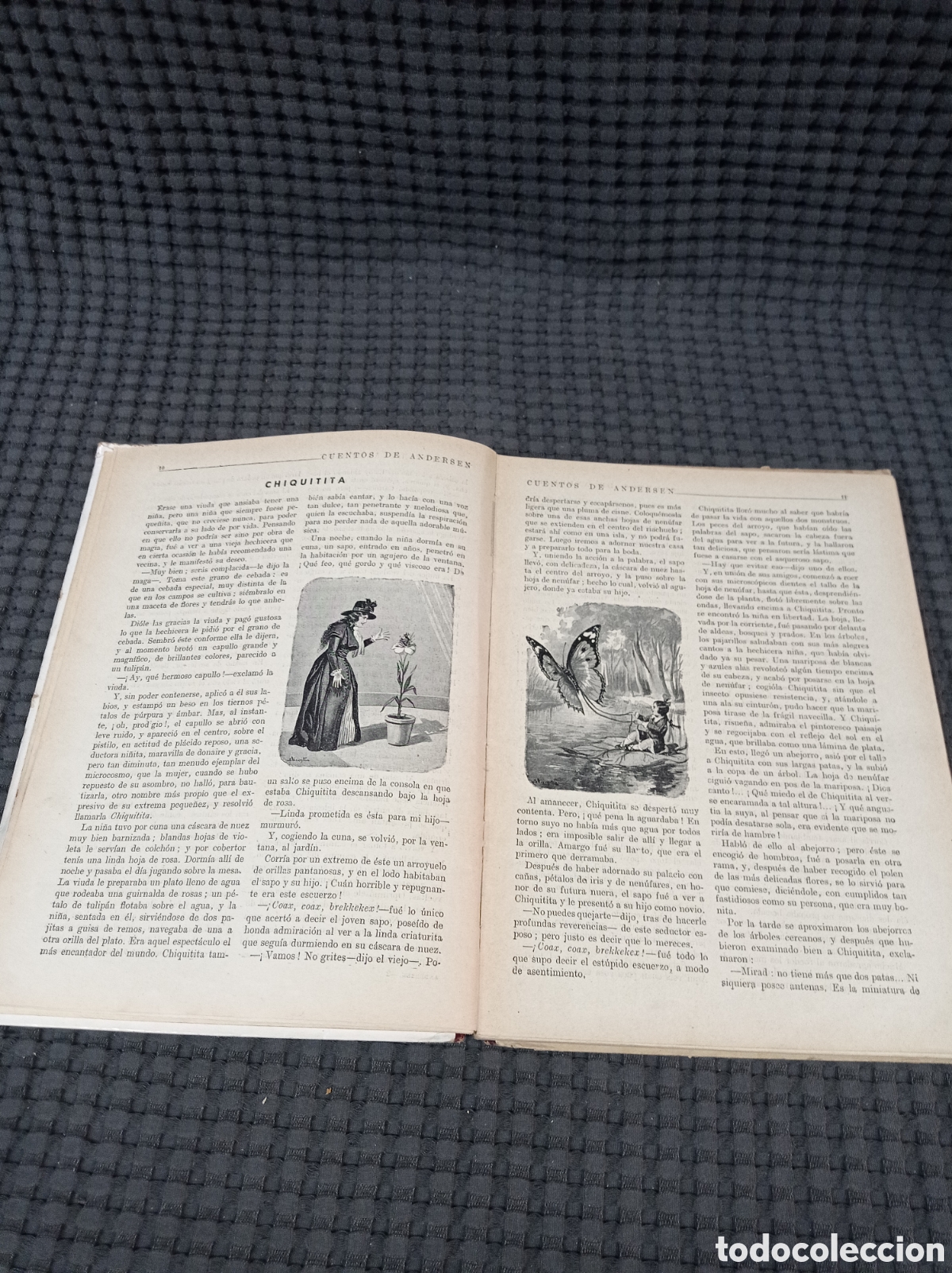 Libros de segunda mano: Cuentos de Andersen. Biblioteca para ni&ntilde;os. A&ntilde;o 1942 - Foto 8