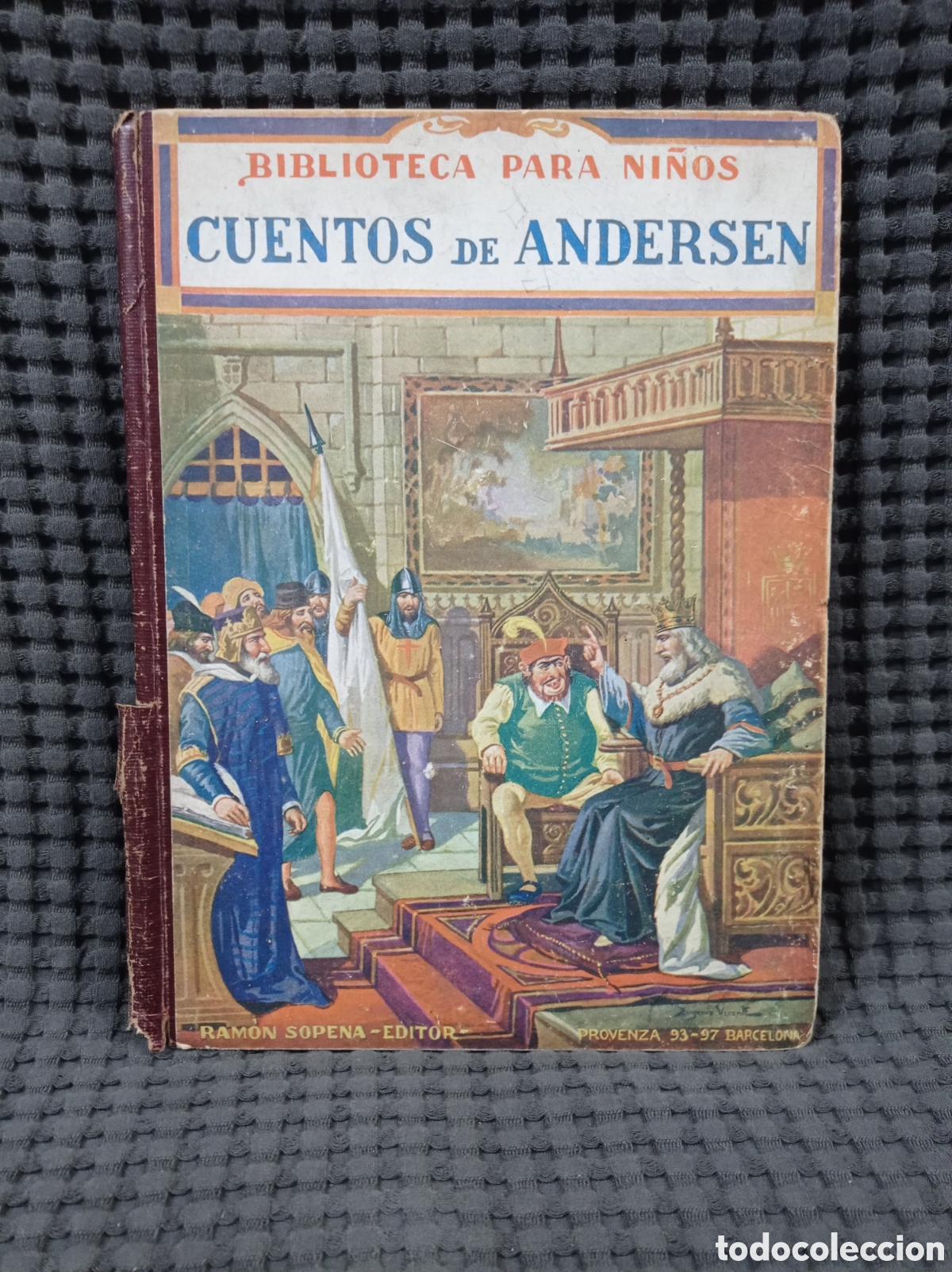 Libros de segunda mano: Cuentos de Andersen. Biblioteca para ni&ntilde;os. A&ntilde;o 1942 - Foto 1