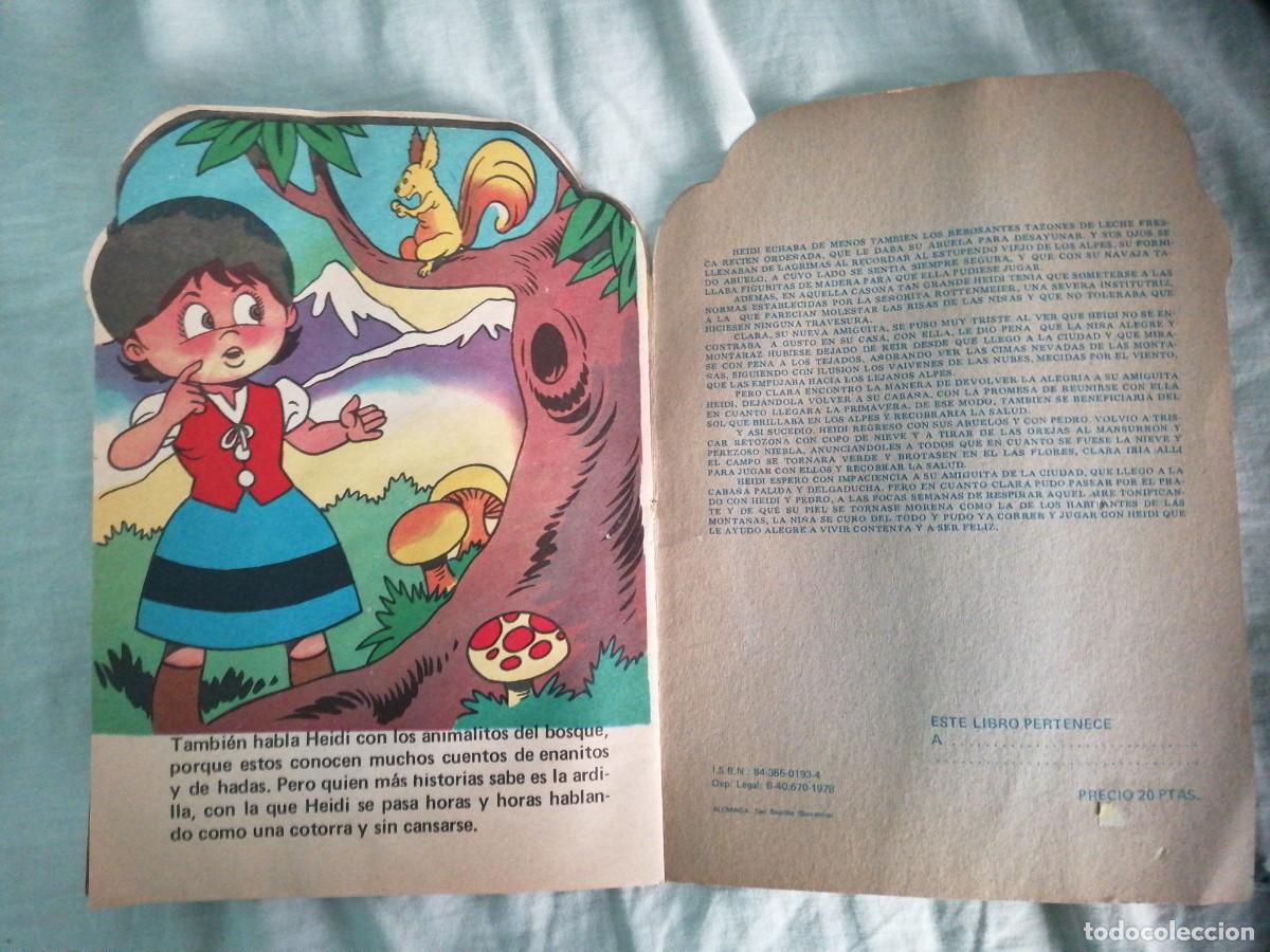 Libros de segunda mano: CUENTO DE HEIDI - Foto 3
