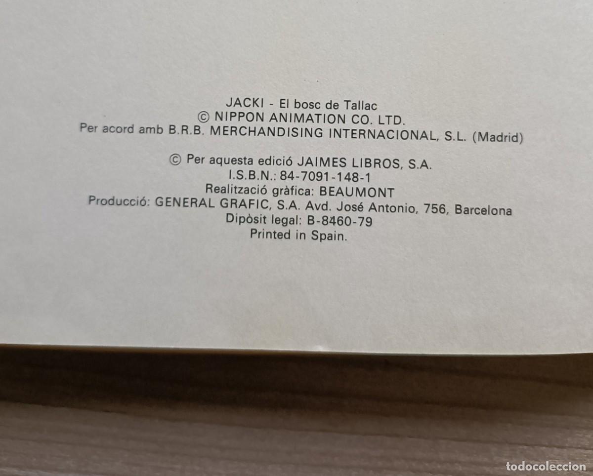 Libros de segunda mano: Cuento, comic, TBO, edicion especial - Jacky el bosc de Tallac - libros Jaimes - Foto 4