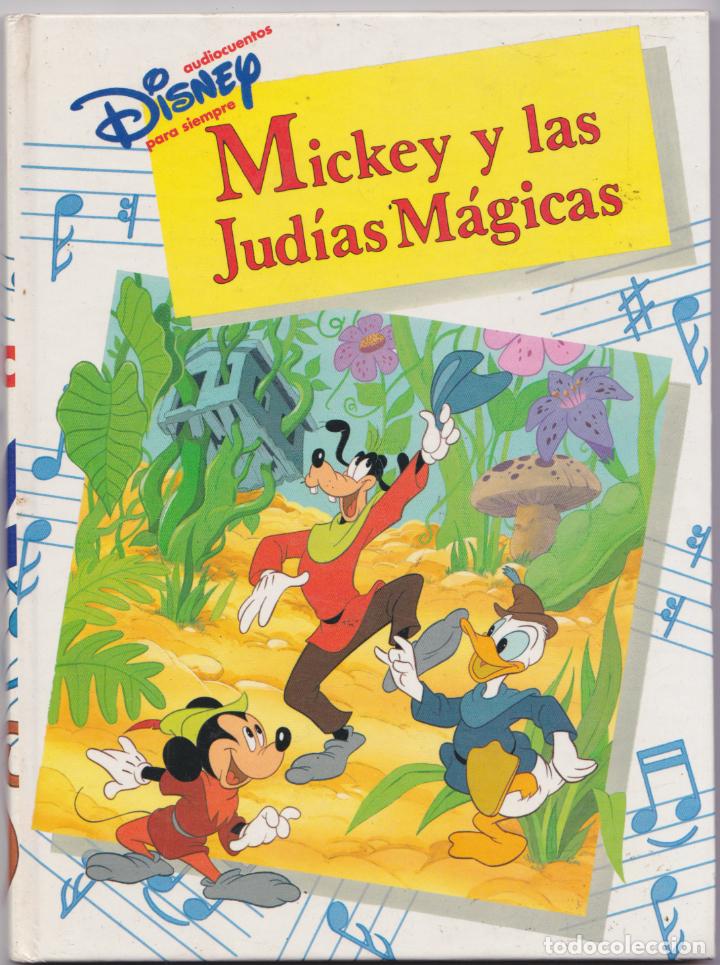 Libros de segunda mano: MICKEY Y LAS JUDIAS MAGICAS. AUDIOCUENTOS DISNEY PARA SIEMPRE (NO INCLUYE CASSETTE )