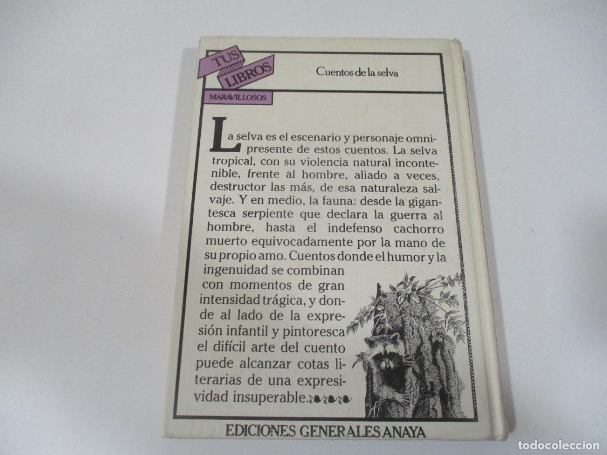 Libros de segunda mano: HORACIO QUIROGA Cuentos de la selva W16541 - Foto 2