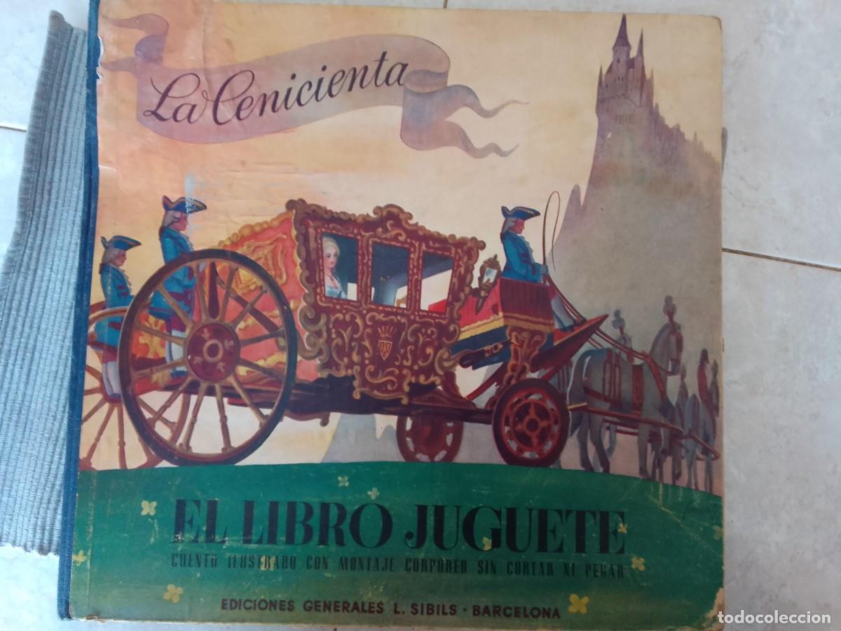 Libros de segunda mano: LA CENICIENTA. EL LIBRO JUGUETE, EDICIONES SIBILS. - Foto 1
