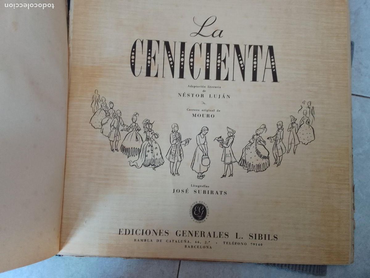 Libros de segunda mano: LA CENICIENTA. EL LIBRO JUGUETE, EDICIONES SIBILS. - Foto 2