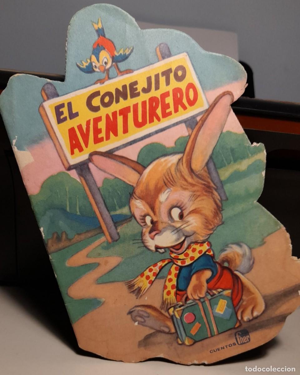 Libros de segunda mano: CUENTO TROQUELADO : EL CONEJITO AVENTURERO - Foto 1