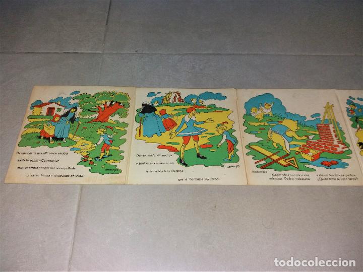 Libros de segunda mano: Cuento. En el pa&iacute;s de los cuentos. Reguera, desplegable - Foto 2
