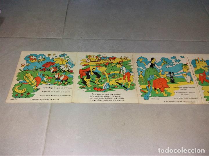 Libros de segunda mano: Cuento. En el pa&iacute;s de los cuentos. Reguera, desplegable - Foto 4