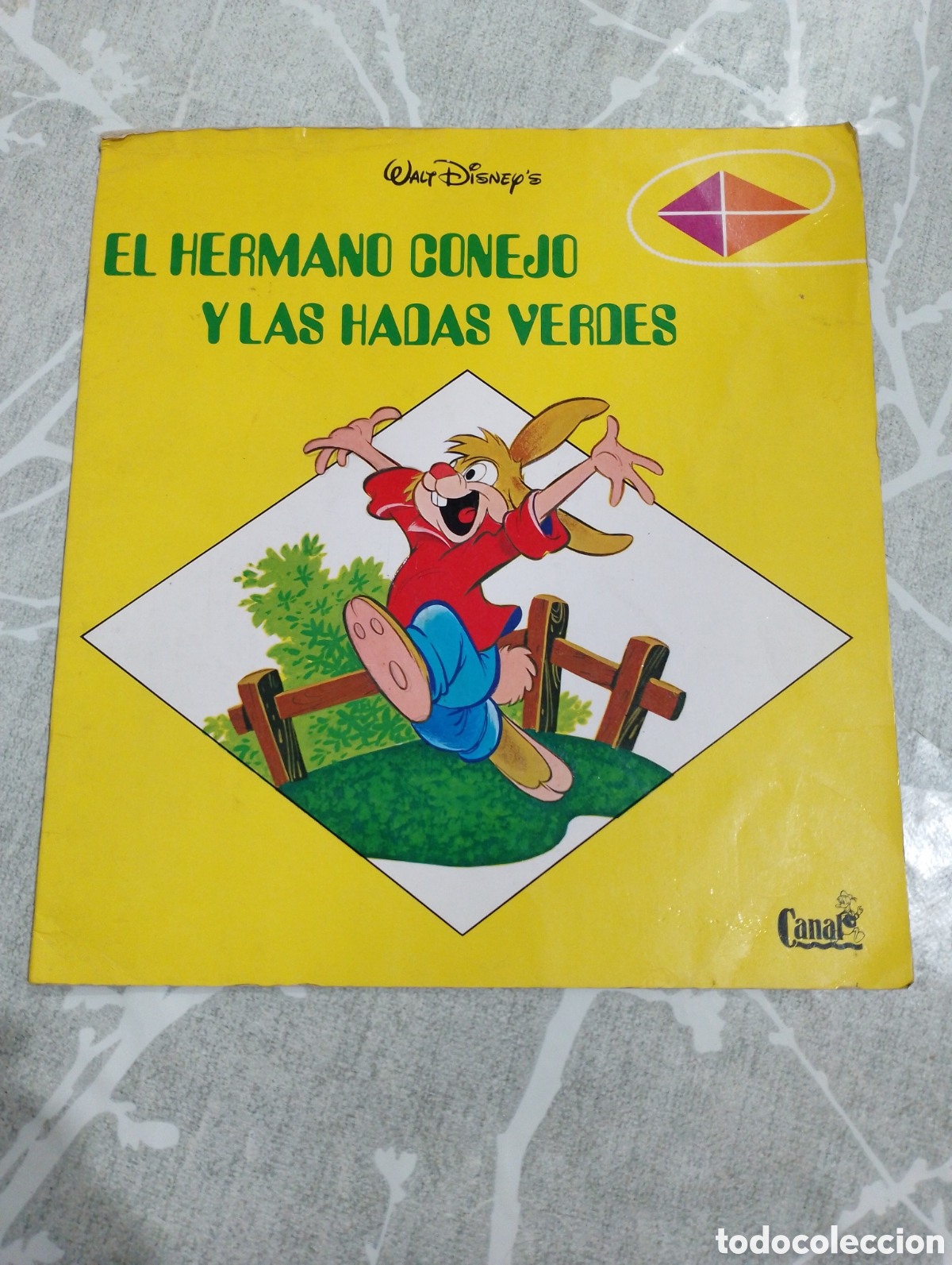 Libros de segunda mano: Cuento el hermano conejo y las hadas verdes Walt Disney la cometa - Foto 1