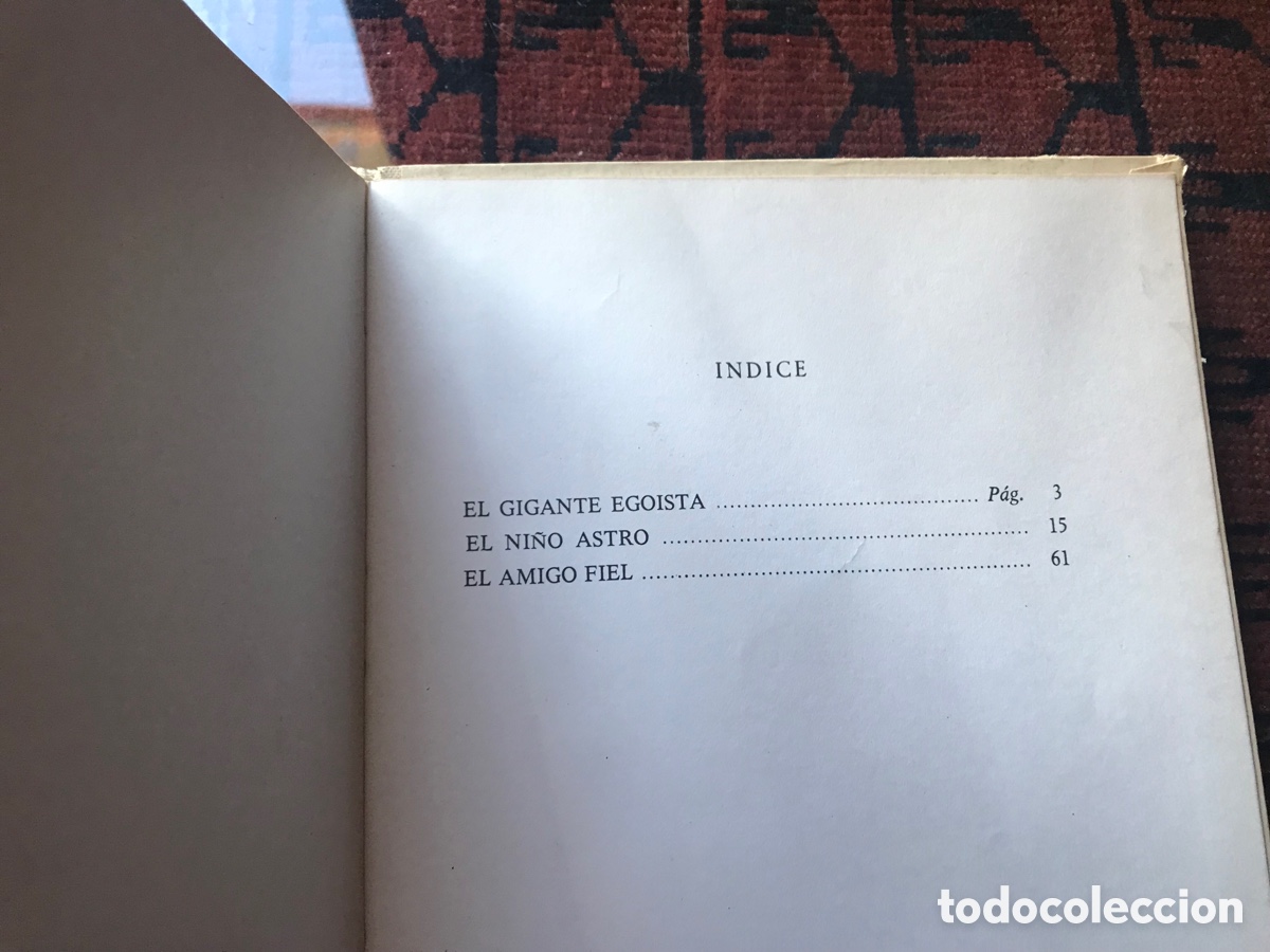 Libros de segunda mano: Cuentos de Oscar Wilde. Aguilar 1980 - Foto 3