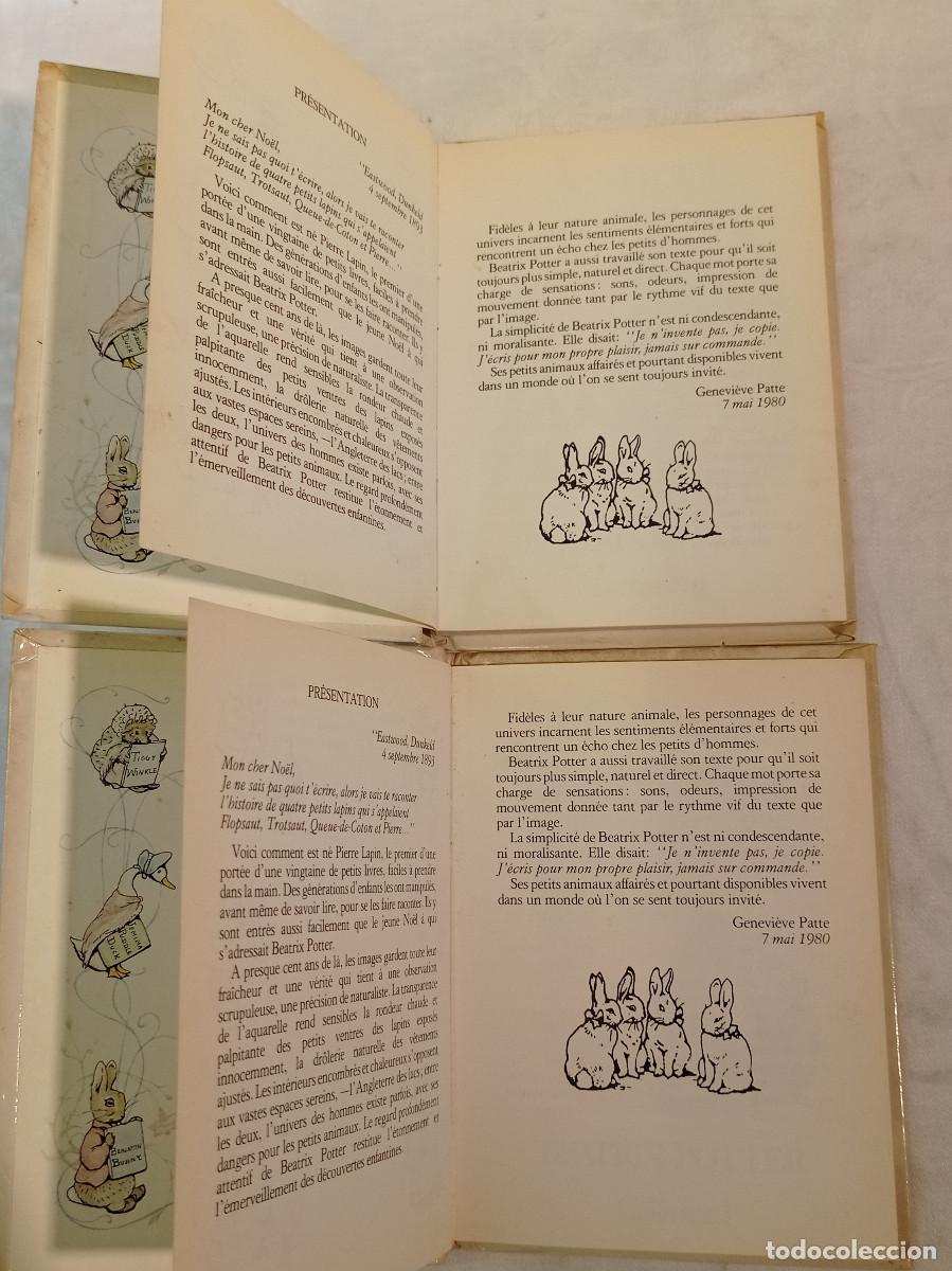 Libros de segunda mano: BEATRIX POTTER. Lote de 2 cuentos en franc&eacute;s - Foto 2