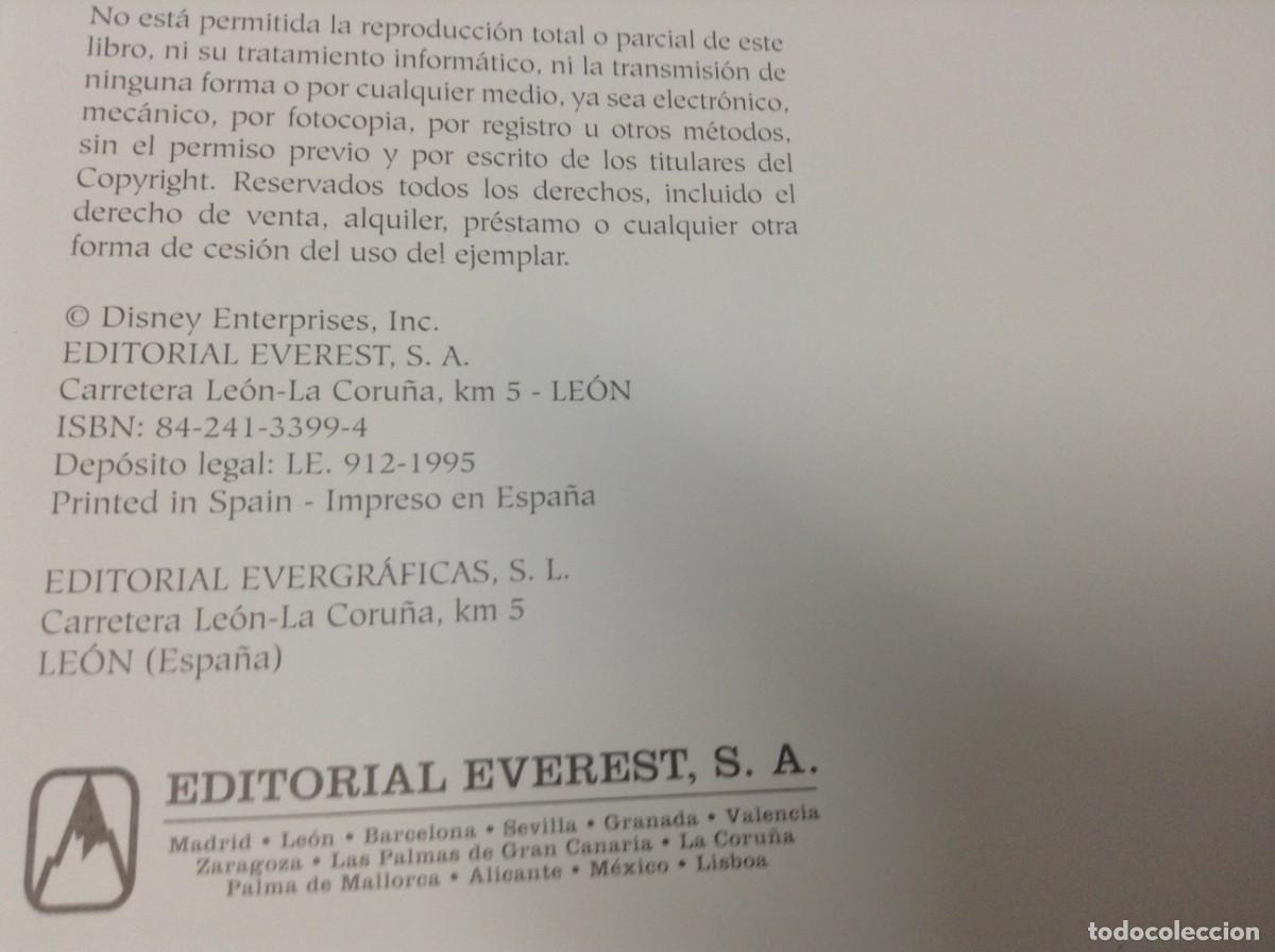 Libros de segunda mano: DISNEY POCAHONTAS . EVEREST - Foto 3