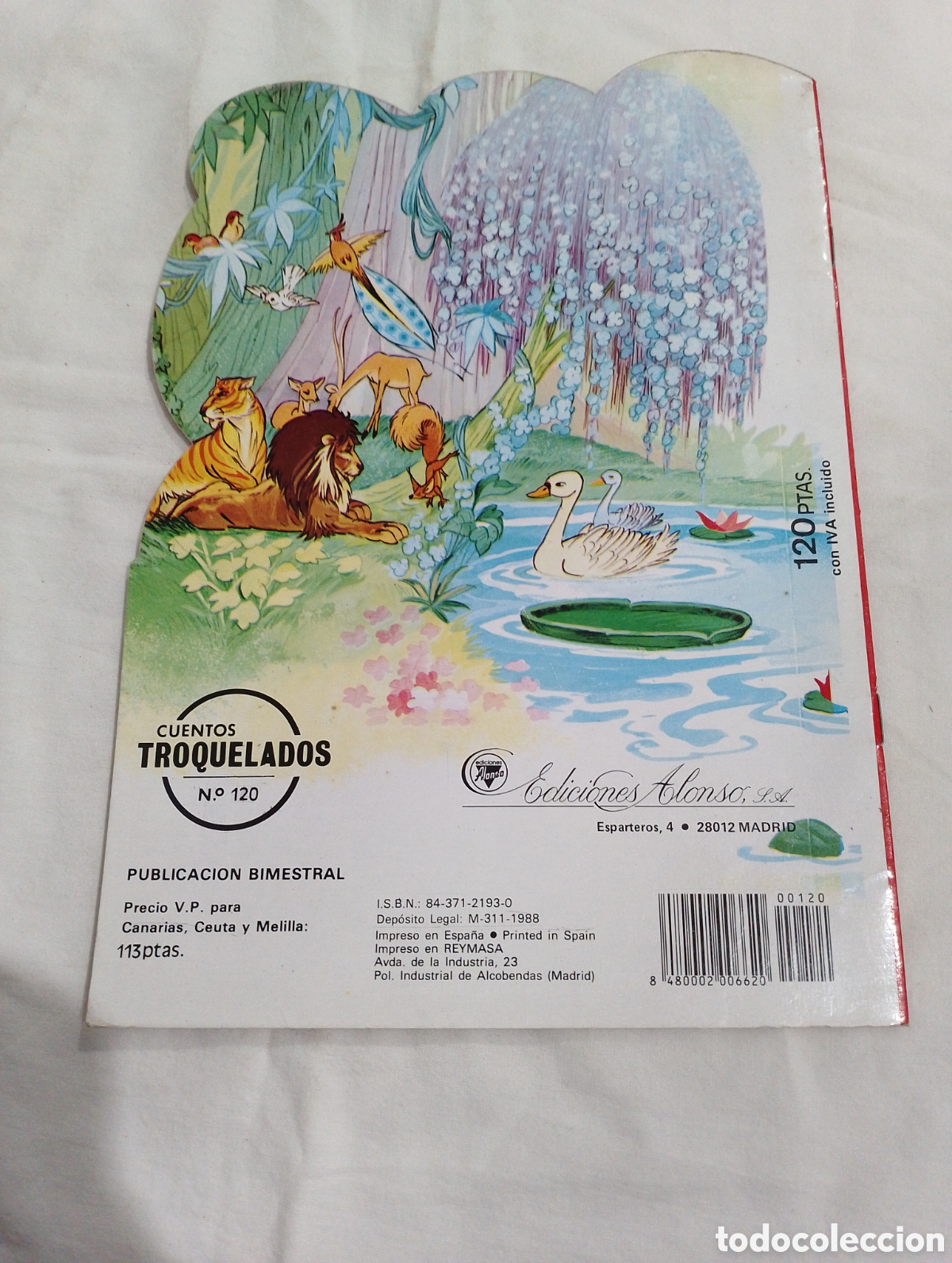 Libros de segunda mano: Cuento troquelado el gusanillo errante ediciones Alonso a&ntilde;os 80 - Foto 2