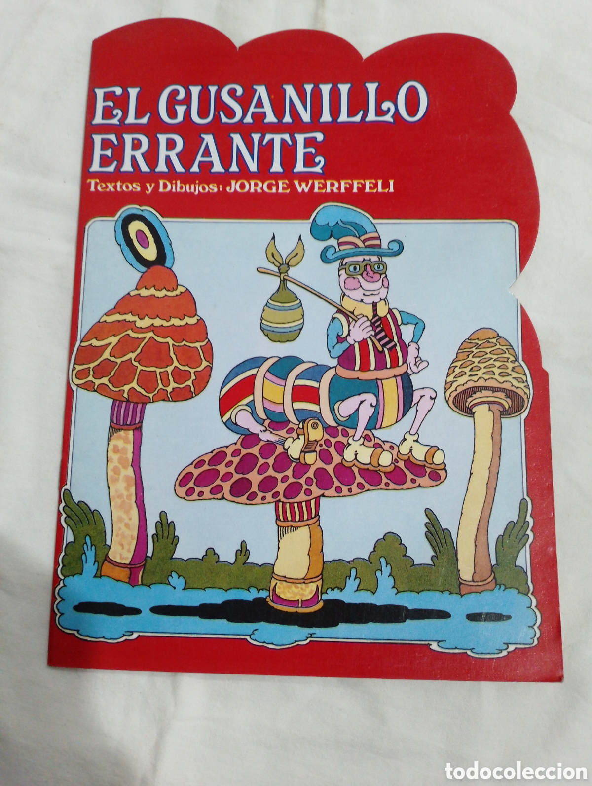 Libros de segunda mano: Cuento troquelado el gusanillo errante ediciones Alonso a&ntilde;os 80 - Foto 1