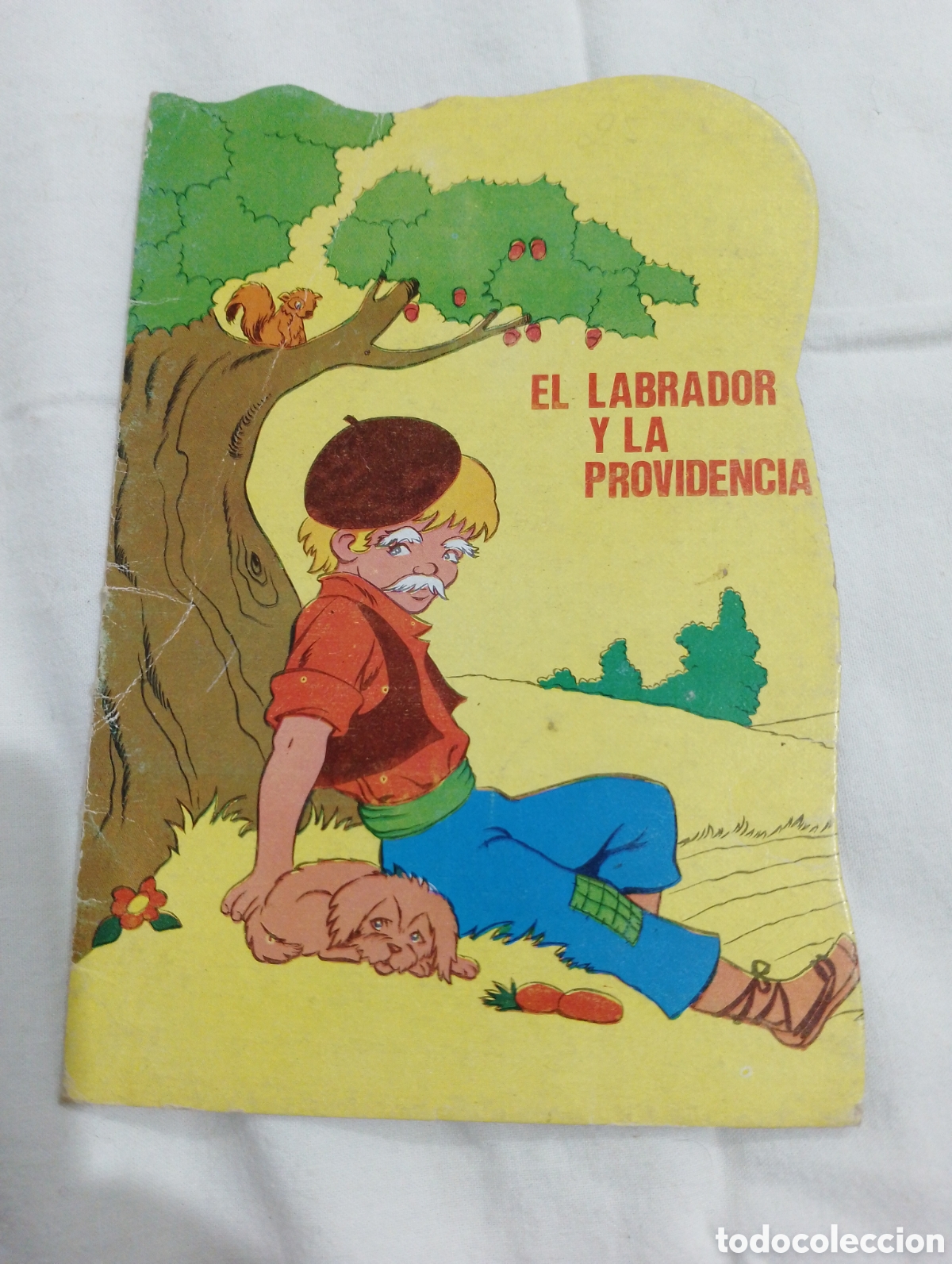 Libros de segunda mano: Cuento troquelado el labrador y la providencia editorial vilmar - Foto 1