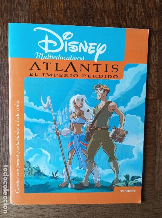 Libros de segunda mano: ATLANTIS, EL IMPERIO PERDIDO. CUENTO DISNEY EVEREST 2001. - Foto 1
