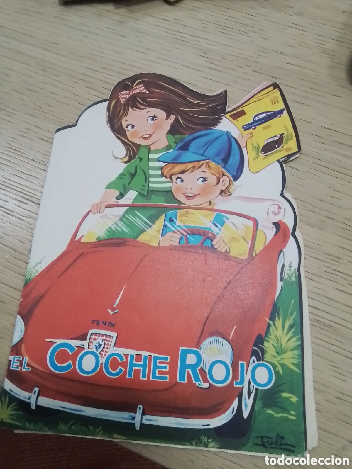 Libros de segunda mano: Cuento troquelado - El coche rojo - Vilmar - 1971 - Foto 1