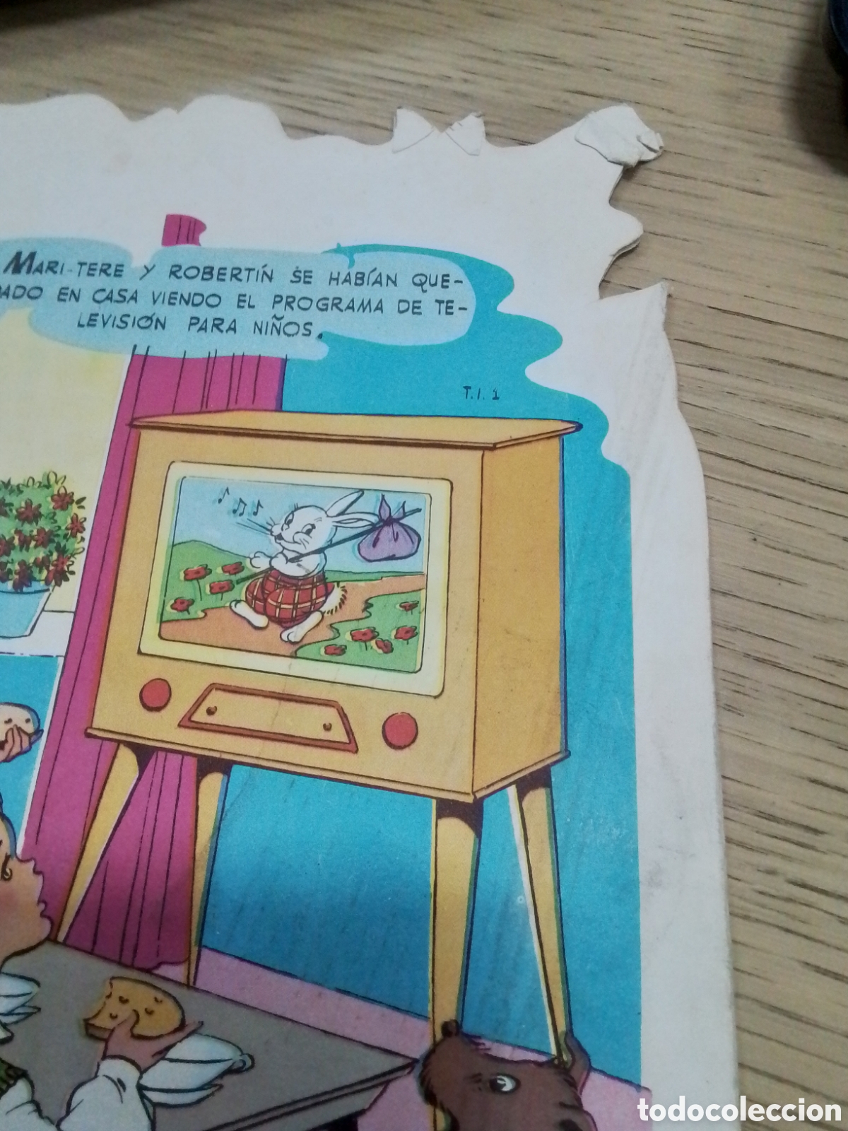 Libros de segunda mano: Cuento troquelado - Televisi&oacute;n infantil - Toray - 1965 - Foto 4