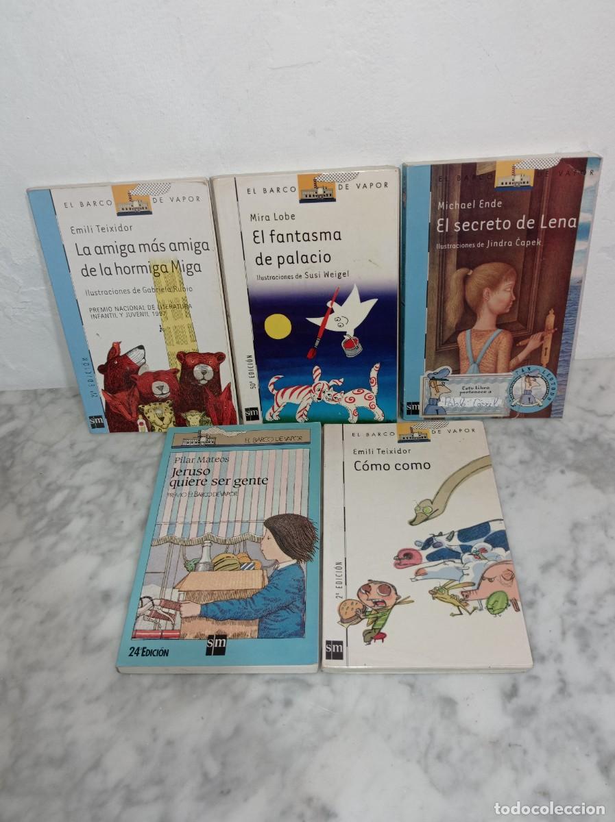 Libros de segunda mano: IS-287 LOTE LIBROS EL BARCO DE VAPOR - Foto 1