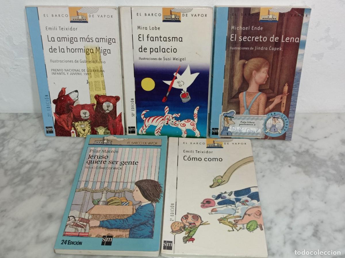 Libros de segunda mano: IS-287 LOTE LIBROS EL BARCO DE VAPOR - Foto 2