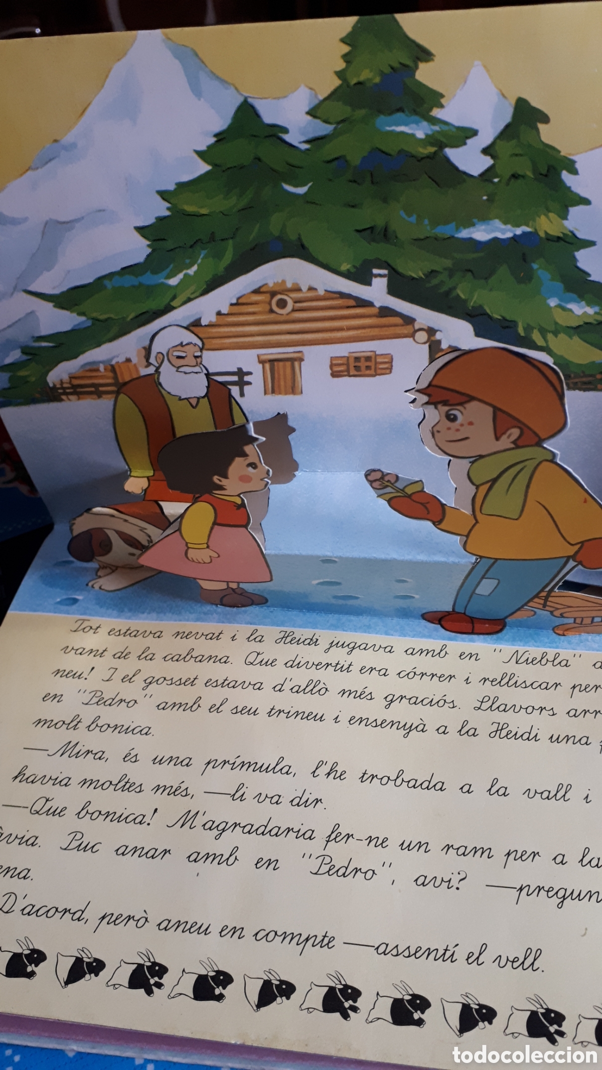 Libros de segunda mano: HEIDI NEVADA N&ordm;1 CONTES PANOR&Agrave;MIC EN CATAL&Aacute;N - Foto 2