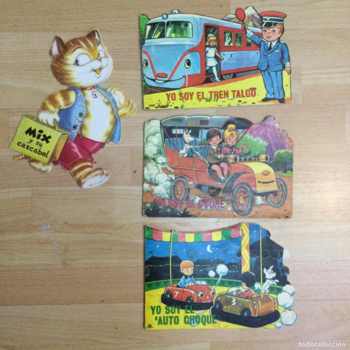 Libros de segunda mano: Cuentos infantiles troquelados. (Lote de 4) A&ntilde;o: 1967.
