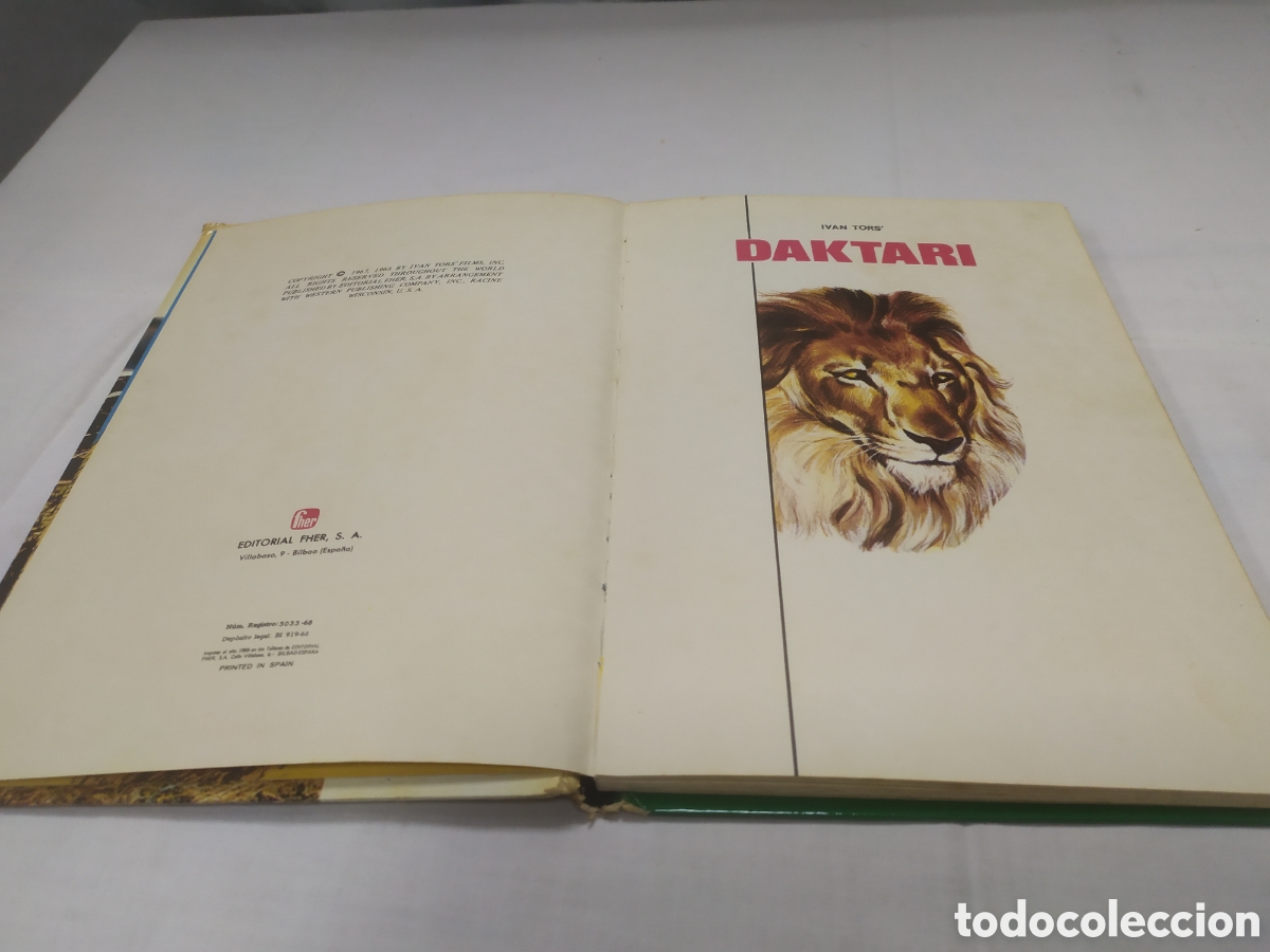 Libros de segunda mano: Daktari. Iv&aacute;n Tors, 1967 - Foto 3