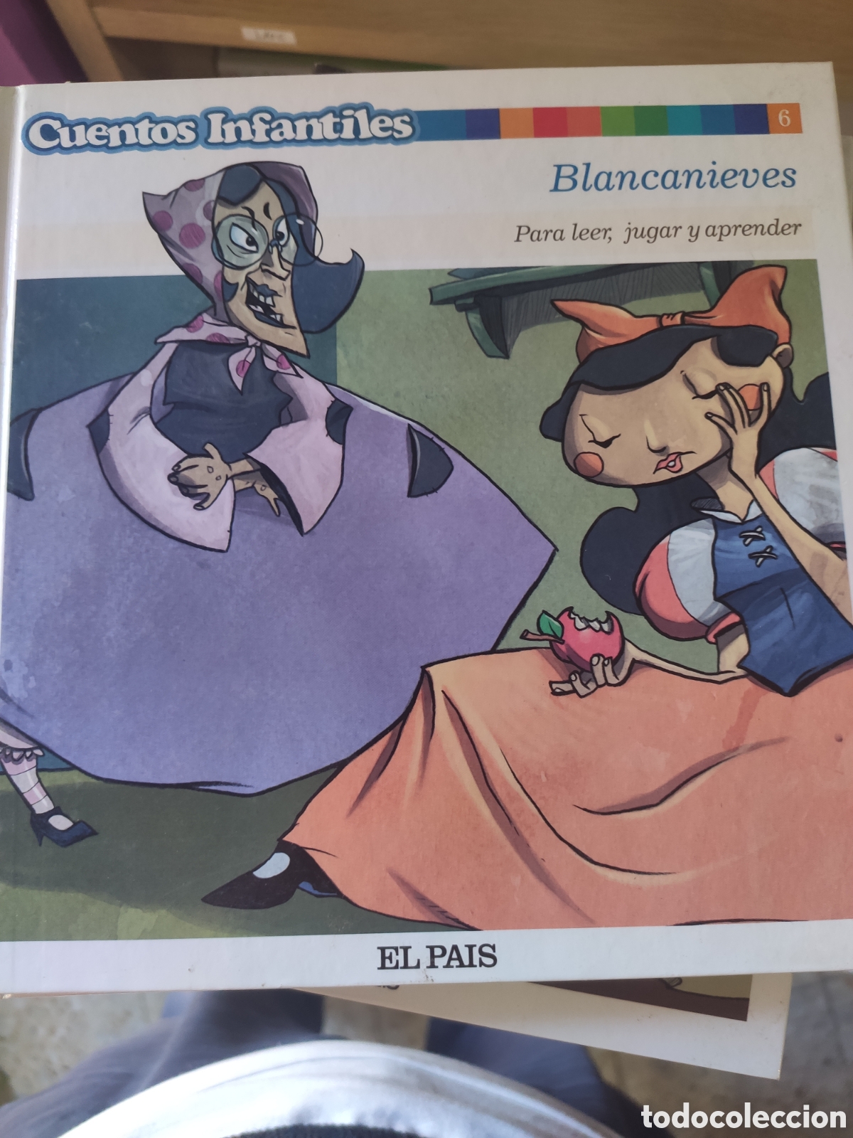 cuentos infantiles. blancanieves. el pais nº 6 - Compra venta en  todocoleccion