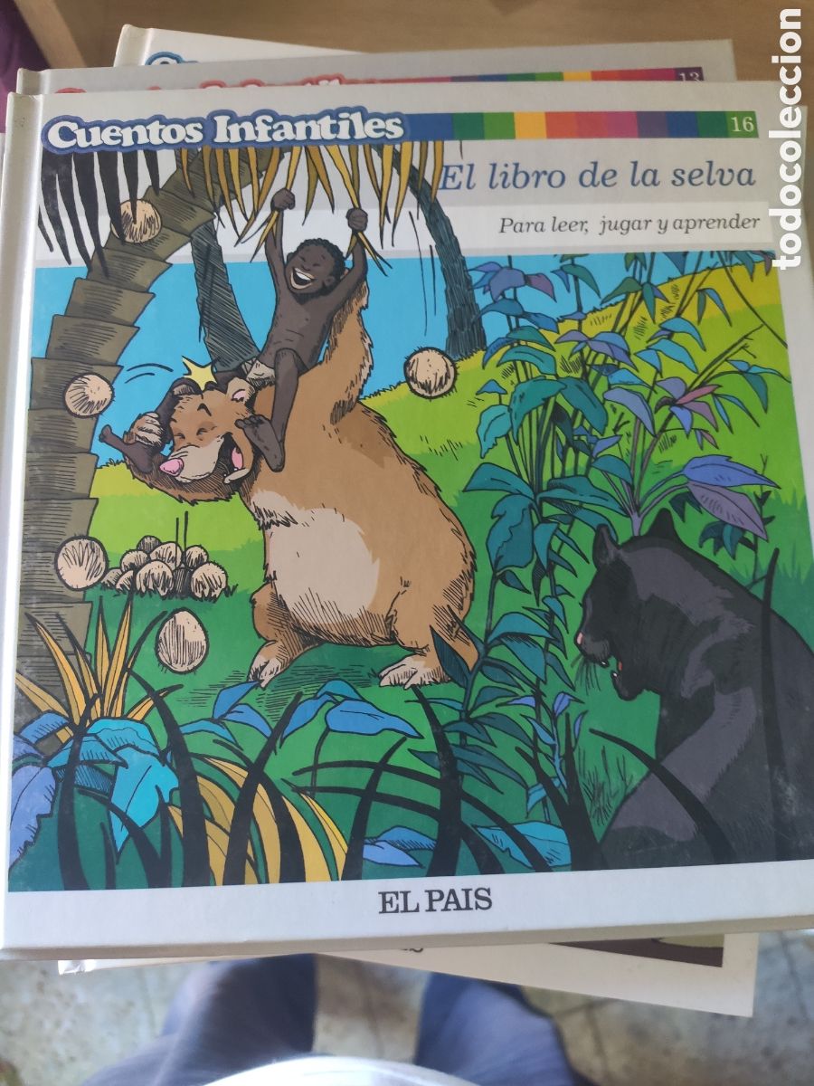 Libros de segunda mano: CUENTOS INFANTILES. EL LIBRO DE LA SELVA. EL PAIS N&ordm; 16 - Foto 1