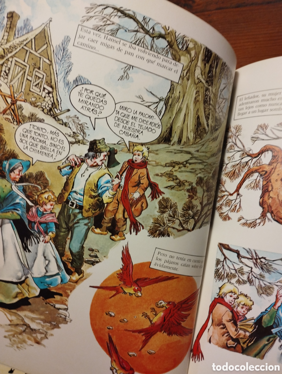 Libros de segunda mano: Hansel y Gretel. Ilustraciones Art Studium. - Foto 2
