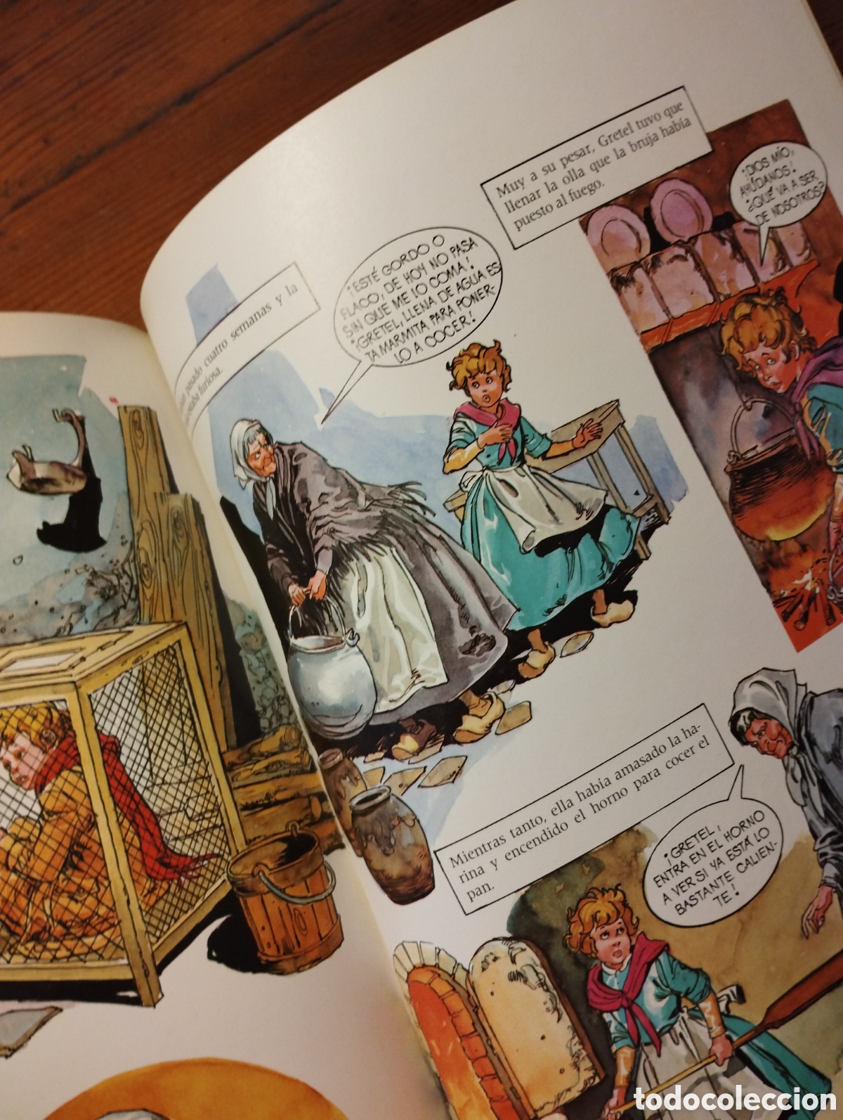 Libros de segunda mano: Hansel y Gretel. Ilustraciones Art Studium. - Foto 3