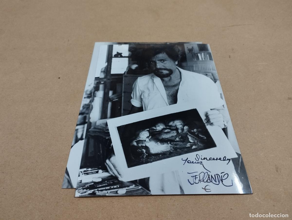 Libros de segunda mano: FOTO DE FERR&Agrave;NDIZ CON DEDICATORIA ORIGINAL - Foto 1