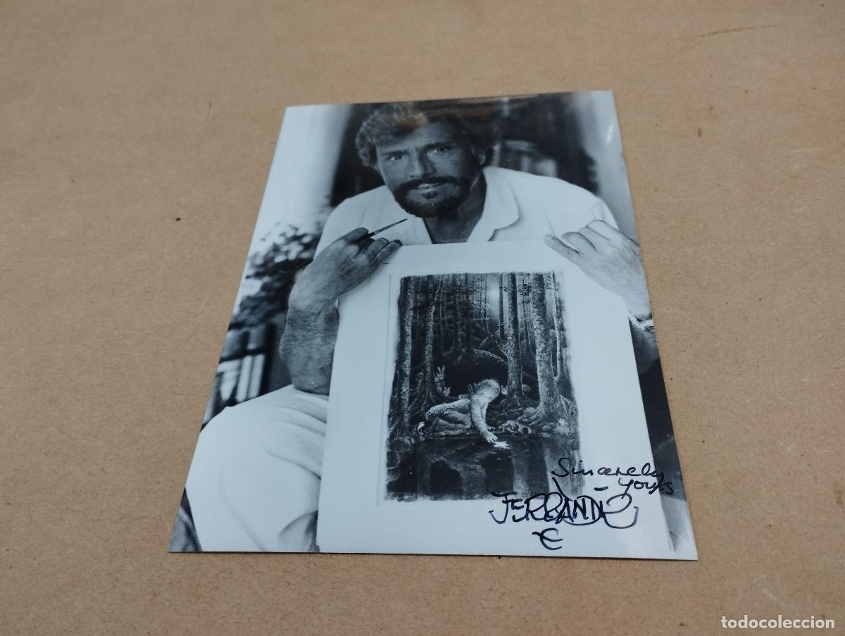 Libros de segunda mano: FOTO DE FERR&Agrave;NDIZ CON DEDICATORIA ORIGINAL - Foto 1